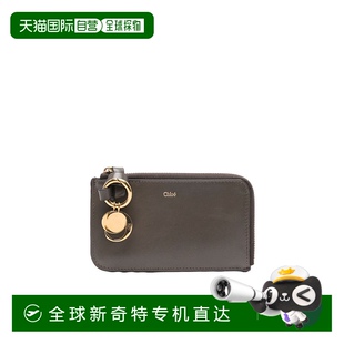 香港直邮CHLOÉ 黑色 女士钱包 SS2025 拉 C25SP535O16036 1h可退