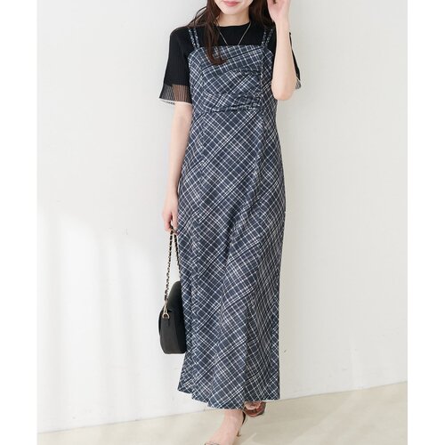 日本直邮natural couture 女士 垂感吊带连衣裙 0361090470