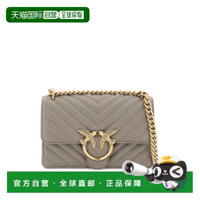 香港直邮Pinko 品高 女士 mini love bag one chevron 迷你包 100