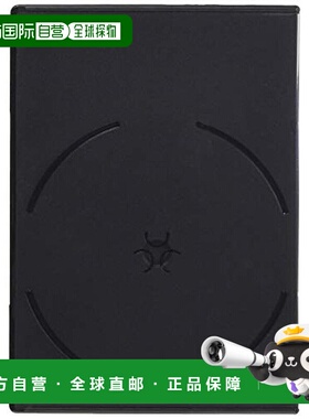 【日本直邮】Elecom宜丽客 CCD-DVDS06BK DVD轻薄收纳盒