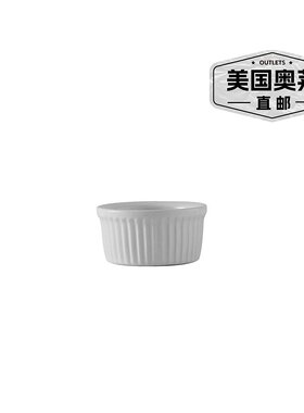 自营 tuxton home 配件 Ramekin 凹槽 3-1/2oz 3-1/4\