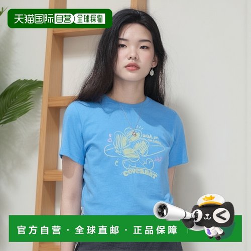 韩国直邮COVERNAT WOMAN 女士女装T恤CO2402ST72BL