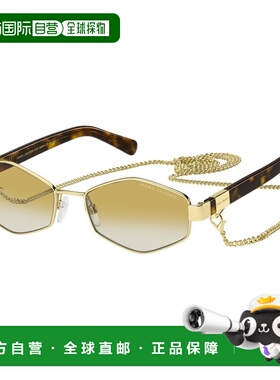 香港直邮MARC JACOBS 女士太阳镜 MARC496SLPE06 CO 金色