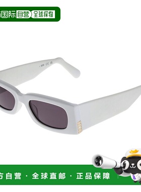 自营 GCDS 男女通用太阳镜 - 白色 美国奥莱直发