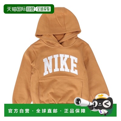 日本直邮NIKE-耐克（儿童）初中运动衫连帽衫NKN N NSW CLB SNL A