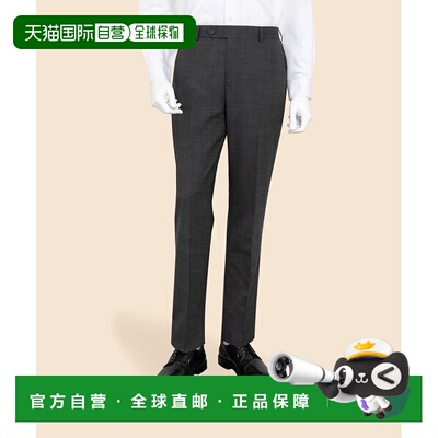 日本直邮Brooks Brothers Explorer 羊毛格纹平前裤 Classic 0819