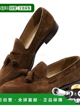 韩国直邮Crockett & Jones男Cavendish 2小牛皮绒面乐福鞋29376A