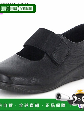 日本直邮MOONSTAR 女士舒适鞋SPORTH SP2506黑色绑带式简约设计双