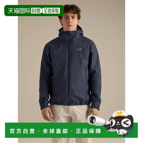 香港直邮Arc'teryx 男士户外风衣 X000010878BLACKSAPPHIRE始祖鸟