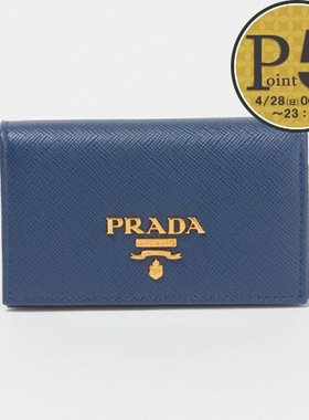 日本直邮PRADA 卡包 1MC122 QWA 蓝色 (F0016/BLUETTE)