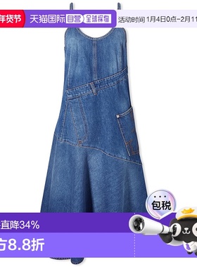 1h可退 香港直邮J.W. Anderson 女士 牛仔吊带连衣裙 DD0009PG149