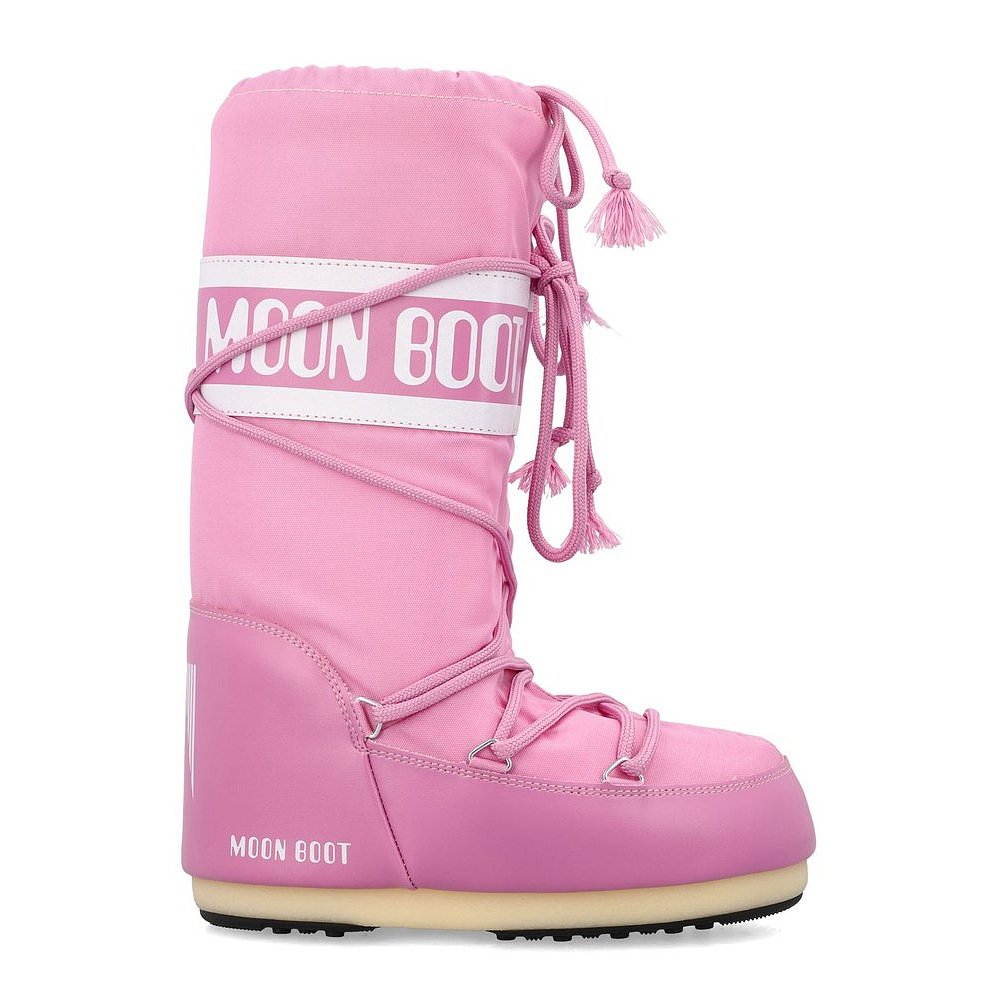 Moon Boot 月亮靴 女士 Icon 徽标印花系带靴 80D1400440J001