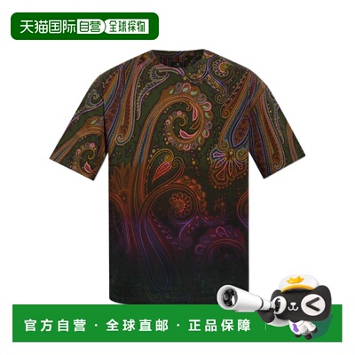 香港直邮ETRO 男士T恤 MRMA0004AK13ZX0890 AW2026 花色 短袖T恤