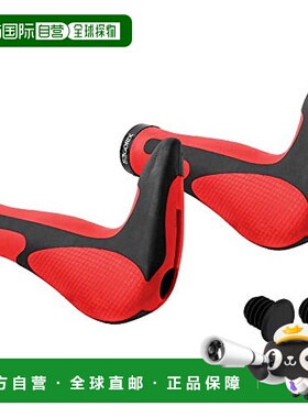 【日本直邮】Gorix自行车握把红色手感舒适柔软日常百搭时尚