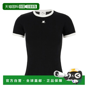 1h可退 香港直邮女士 对比色 T 恤 25FW