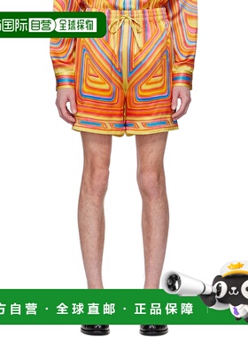 香港直邮Casablanca 男士 多色 Low Rider Silk 短裤 MS25TR01201