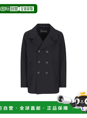 香港直邮HERNO 男士夹克 PE000053U127859200P26 SS2026 蓝色外套