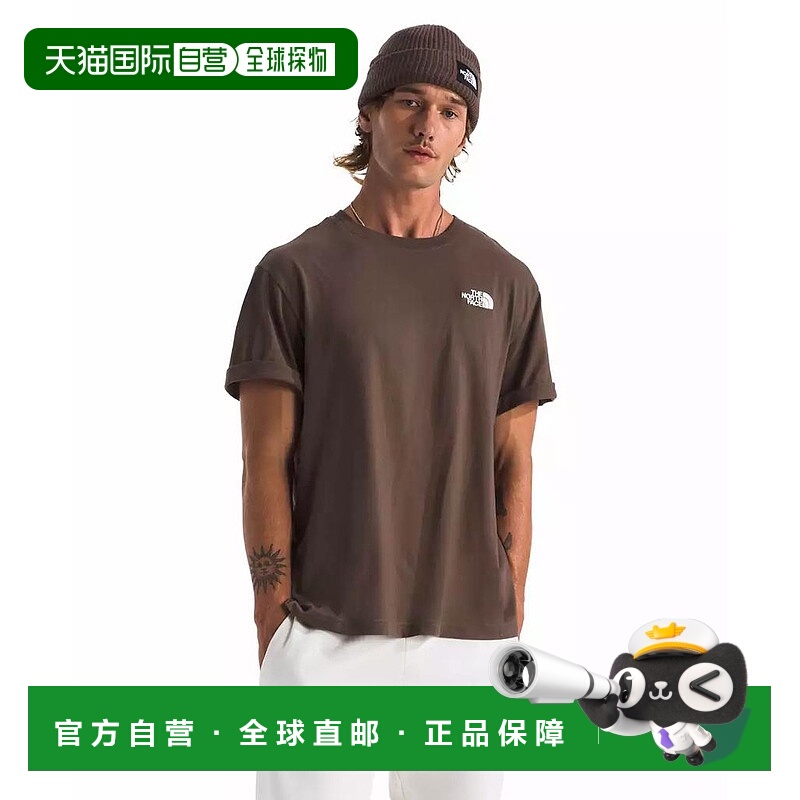 1h可退 【美国直邮】the north face 男士 上装T恤新款北面