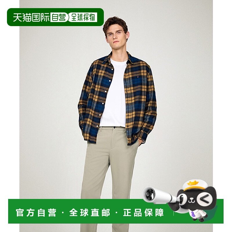 韩国直邮TOMMY HILFIGER 男士男装休闲裤T12E7WPC791ML1GPF直筒裤