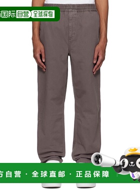 1h可退 香港直邮CARHARTT WIP 男士 灰色 Flint 长裤 I029919