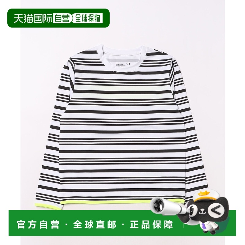 1h可退 日本直邮RE/SP 儿童版原创条纹长袖T恤 15RSCS01潮牌时尚