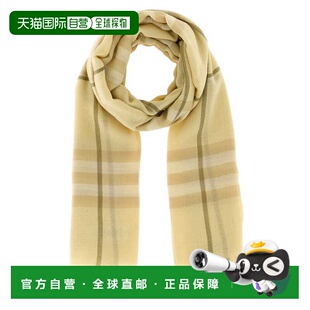 香港直邮BURBERRY 女士围巾 8112492A3212 SS2026 花色 Embroider