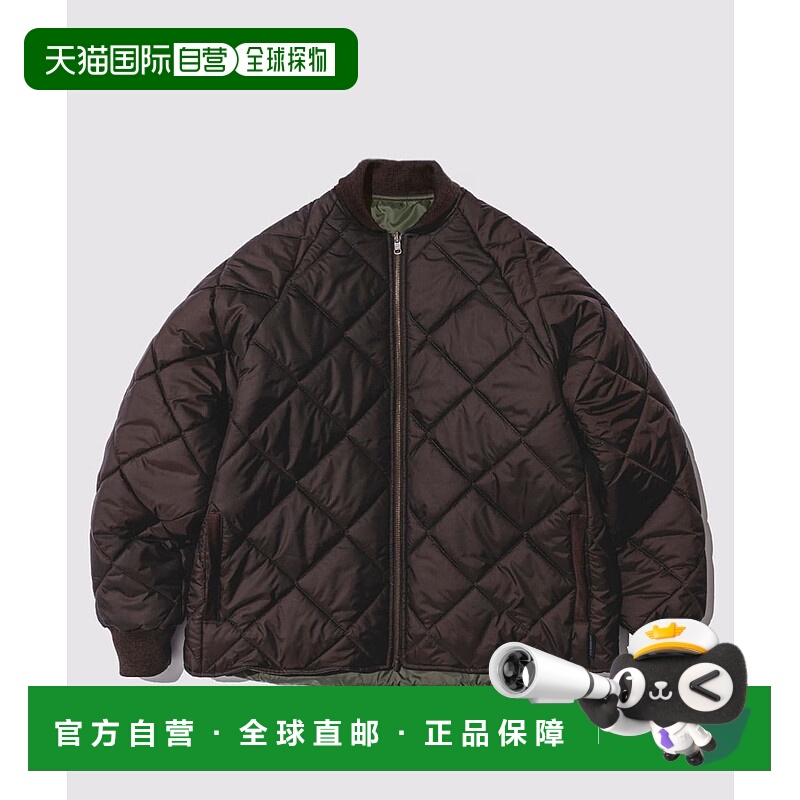 1h可退 日本直邮LAVENHAM 男士双面穿绗缝飞行夹克 11182128060