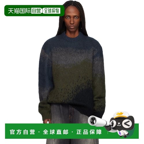 1h可退 香港直邮CARHARTT WIP 女士 海军蓝 & 绿色 Tinley 毛衣 I