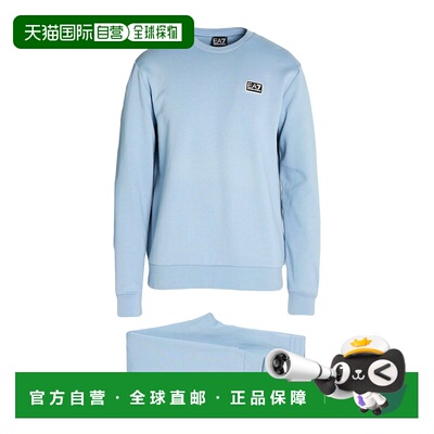 1h可退 香港直邮Ea7 男士 Tracksuits 运动装 blue蓝色 舒适时尚