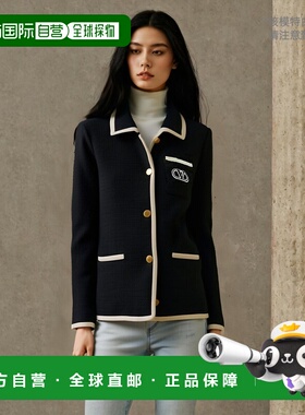 1h可退 【99新未使用】香港直邮Valentino 徽标休闲夹克 BCE3907A