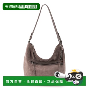 自营the sakSequoia Hobo Bag - mushroom suede 美国奥莱直发