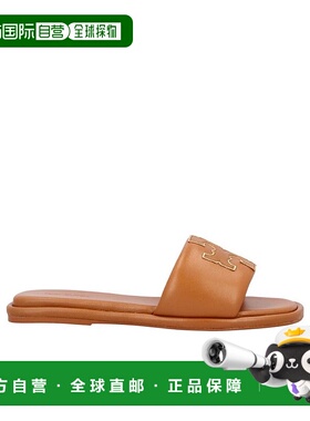 香港直邮Tory Burch 徽标平底凉拖拖鞋凉拖鞋凉鞋 79985