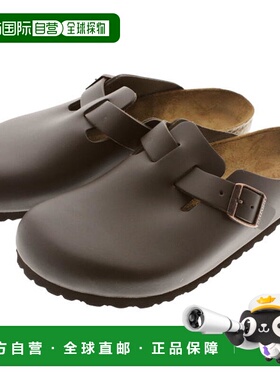 日本直邮Birkenstock Boston凉鞋深棕色男款060101