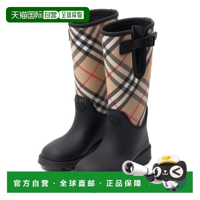韩国直邮BURBERRY Rubber Marsh Stamp 高筒靴（8111677） 靴子