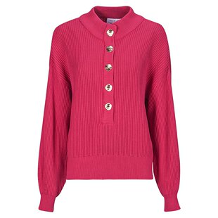 Vila  VICHING 女装套头衫卫衣 14093564-CERISE