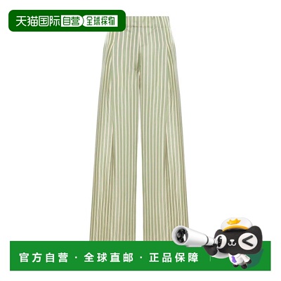 香港直邮DRIES VAN NOTEN 女士休闲裤 2610109093274GREEN阔腿裤