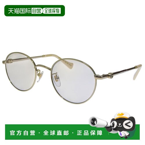 日本直邮Gucci 男女太阳镜 5021-140 金色时尚眼镜 GG1472SJ001