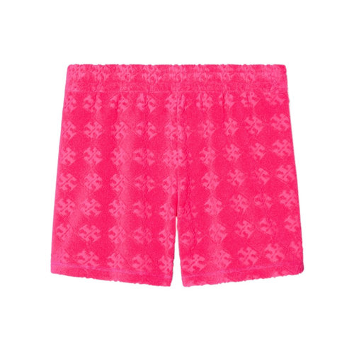 TORY BURCH 女士短裤 167178654 AW2025 粉红色 Logo 提花短裤