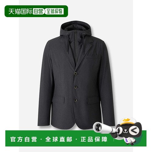 香港直邮HERNO 男士夹克 GA00018UR12742S9490GRIS AW2025外套