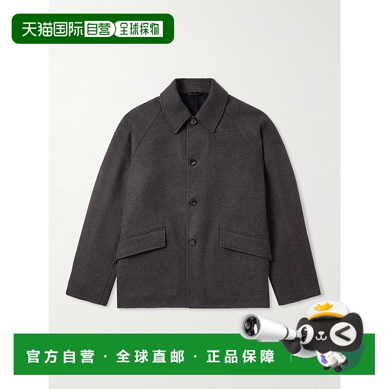 Loro Piana 诺悠翩雅 男士 Narvik 宽松款羊绒大衣 FAP77