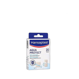 Hansaplast汉莎创可贴20片(3.9cm*3.9cm 2.5cm*6.5cm)防水
