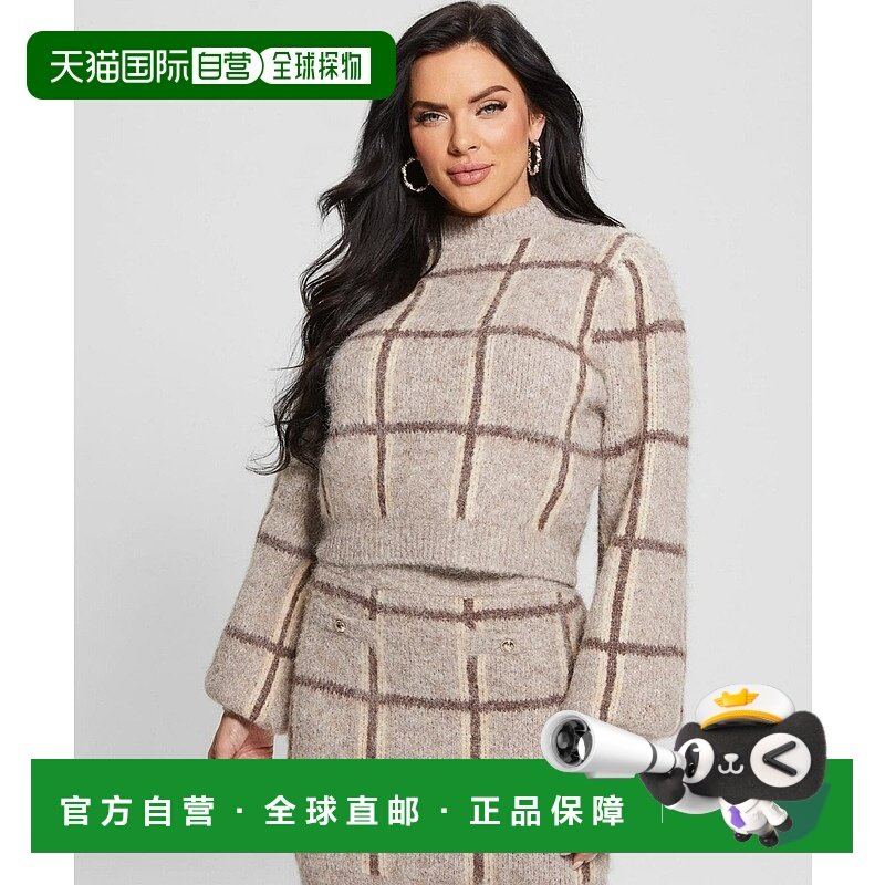 日本直邮GUESS Nadia 长袖针织衫