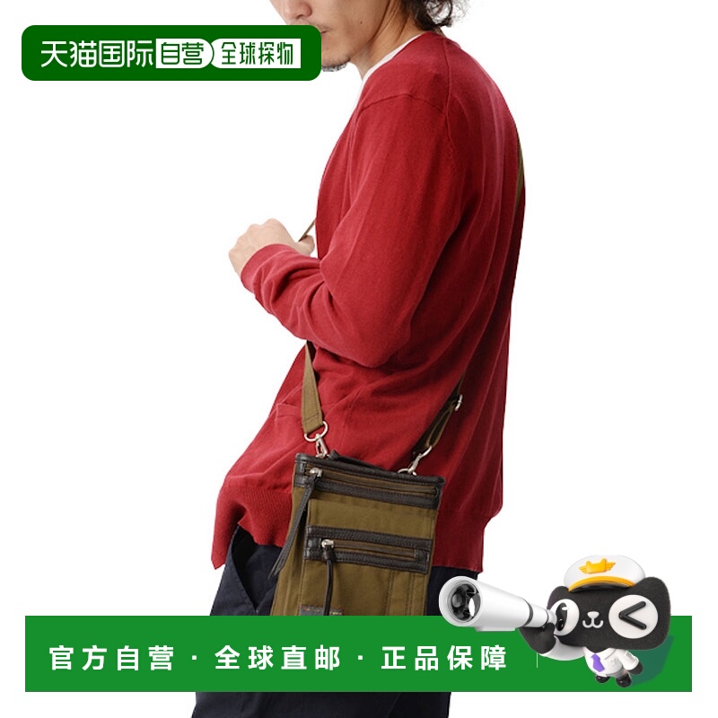 【日本直邮】device 男士 单肩包正品高端 简约时尚百搭 高级感