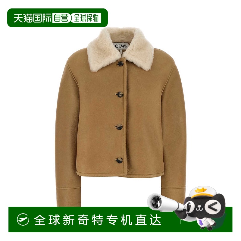 1h可退 香港直邮LOEWE 女士西服 S359Y2SL36CAMEL AW2025 米白色