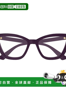 香港直邮GUCCI 女士眼镜 18QT59M0A16085 SS2025 紫色 Gucci Gg16