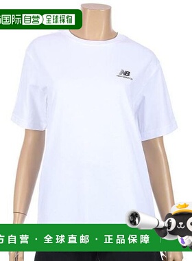 韩国直邮NEW BALANCE Shared Essentials 小徽标短袖 T 恤 NBNEDB