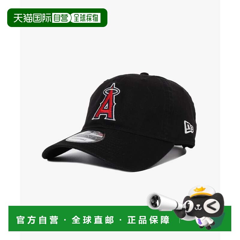 日本直邮MLB 棒球帽 洛杉矶天使队 黑色红色头饰图片