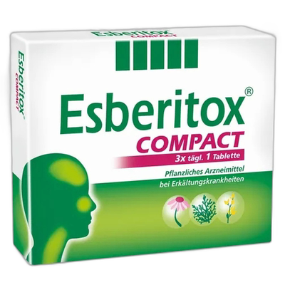 Esberitox施保利通抗病毒流感口服片20片儿童感冒药效期至26年7月