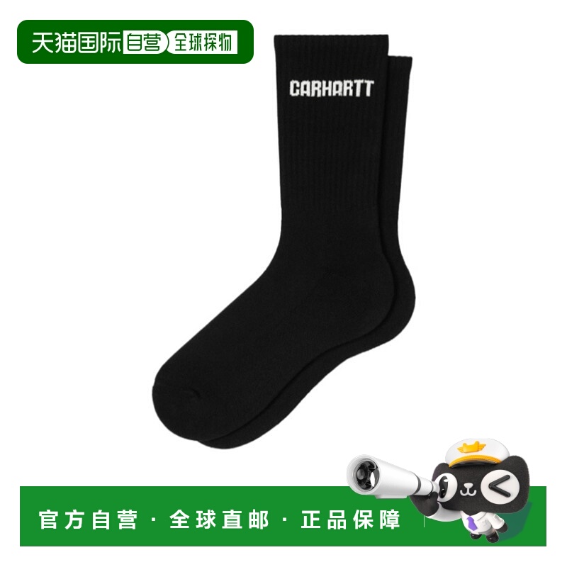 1h可退 香港直邮CARHARTT WIP 男士袜子 I034371K02XX SS2025 黑