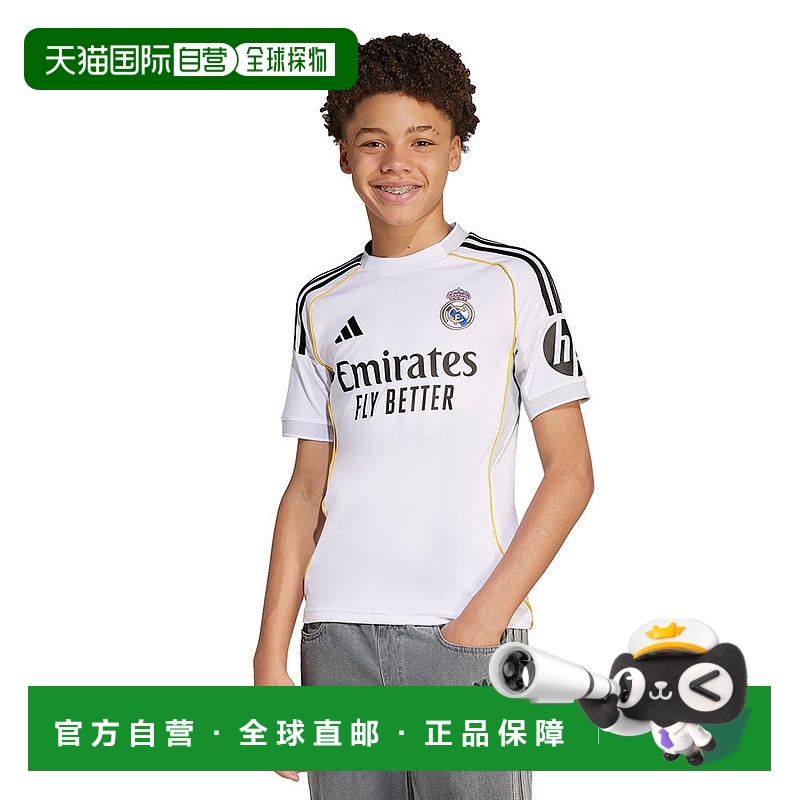 日本直邮 adidas 儿童皇家马德里25/26主场队服复刻版 [KPD81-JN8